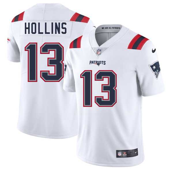 Men & Women & Youth New England Patriots #13 Mack Hollins White 2025 Vapor Limited Stitched Jersey,We sell and wholesale Men & Women & Youth New England Patriots #13 Mack Hollins White 2025 Vapor Limited Stitched Jersey on line form chian!